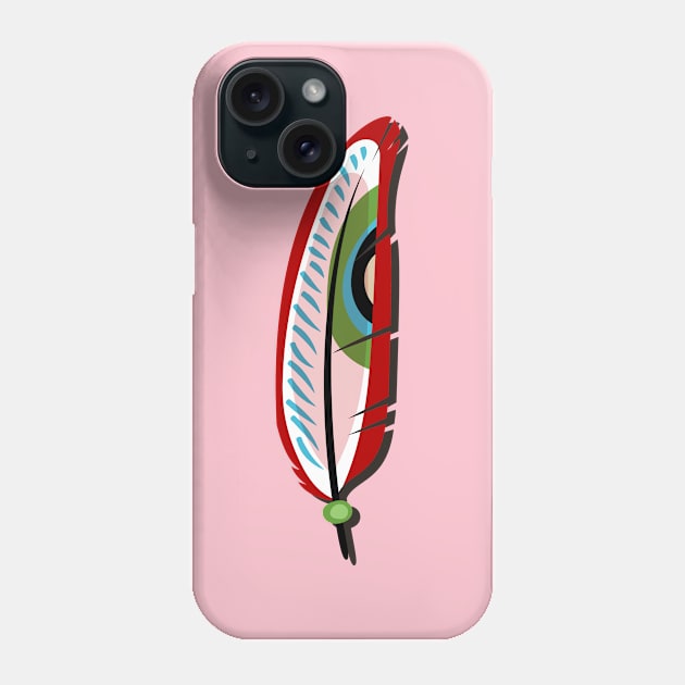 Feather Tribal Ethnic Phone Case by MINIMAL`