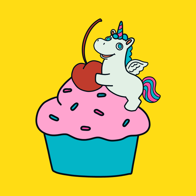 Cupcake unicorn by Potato_pinkie_pie