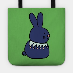 Blue Bunny Rabbit Tote