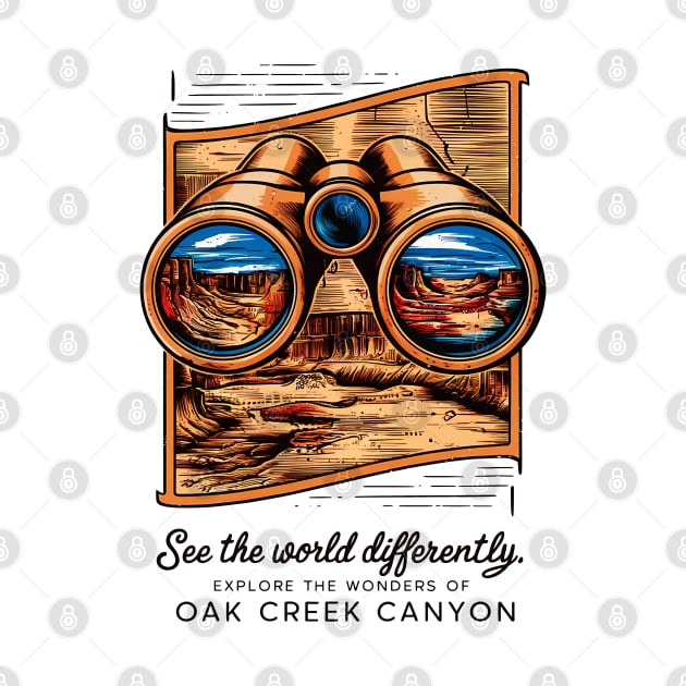 See the World Differently: Unveiling Oak Creek Canyon's Enchanting Beauty by PopArtyParty