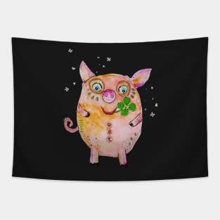 Lucky pig Tapestry