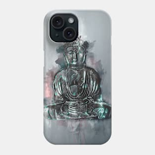 Abstract Buddha Painting Phone Case