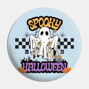 Cute Ghost Spooky Halloween Pin