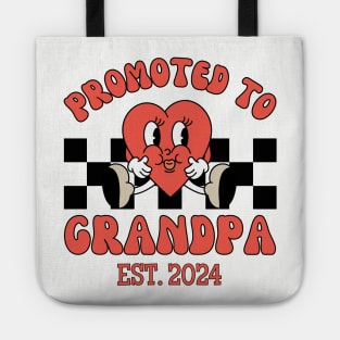 Grandpa Est 2024, New Grandfather, Grandpa Reveal Tote