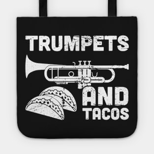 Funny Marching Band - "Trumpets And Tacos" Tote