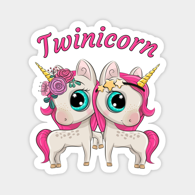 Twinicorn: Twinny Women's & Girl's Anime Cartoon Unicorns - Twinicorn Anime Unicorn Sisters - Magnet | TeePublic Twinicorn: Twinny Women's & Girl's Anime Cartoon Unicorns - Twinicorn Anime Unicorn Sisters - Magnet | TeePublic