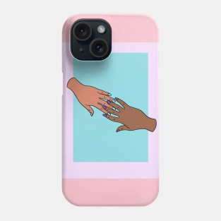 Girls empower Girls - Hand Reaching Phone Case