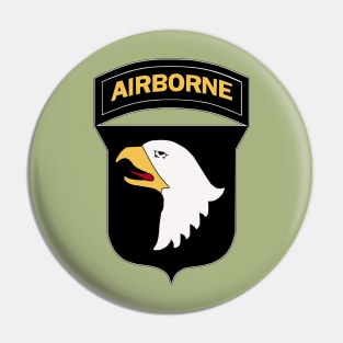 101st Airborne Division Insignia Pin