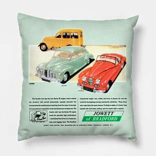 JOWETT OF BRADFORD - advert Pillow