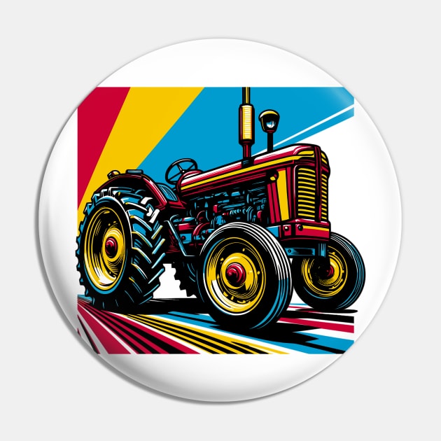 Tractor Pin by Vehicles-Art