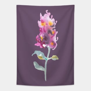 Beautiful watercolor pink Orchid Tapestry