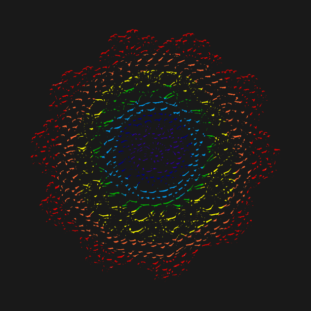 Rainbow lace by otherdesigns