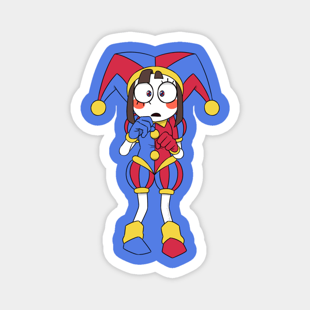 Pomni (The Amazing Digital Circus) Magnet by mrchasecomix