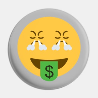 angry money face emoji Pin