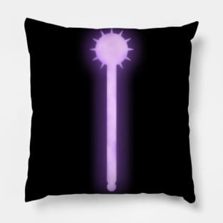 Spiritual Weapon (Purple Morningstar) Pillow