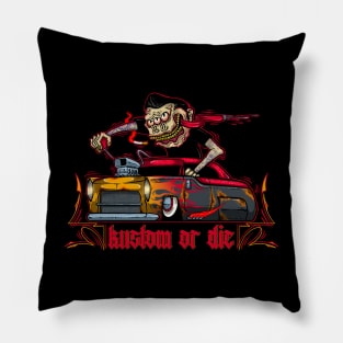 Kustom or die Pillow