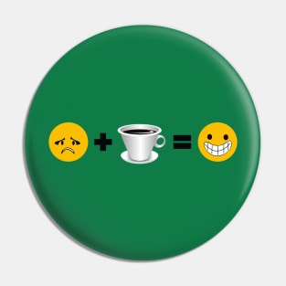 Coffee Makes Me Happy Pin