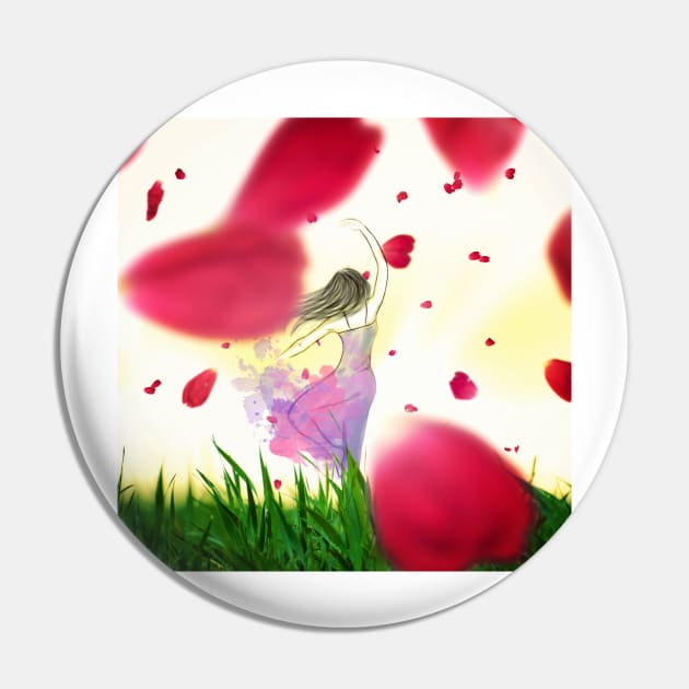 Flower Dancer Pin by MaxencePierrard