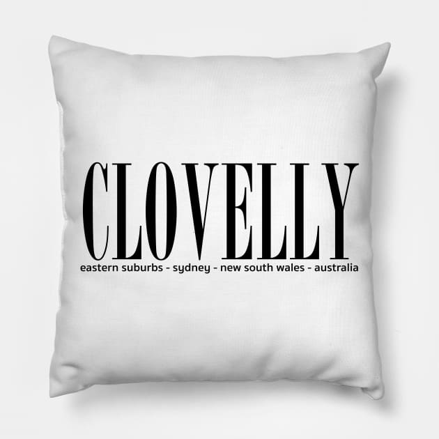 Clovelly Beach address Pillow by downundershooter