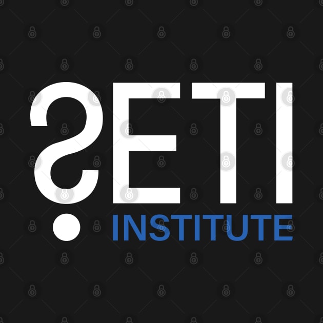 Search For Extraterrestrial Intelligence (SETI) Logo by ScienceCorner