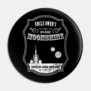 Uncle Owen's Moonshine (distressed) Pin