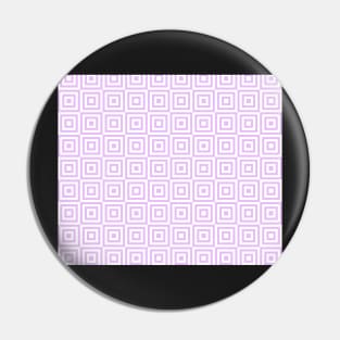 Lavender Purple White Geometric Squares Pin