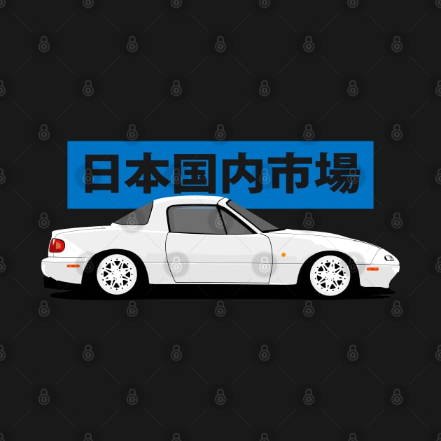 Side View Mazda Miata by Rebellion Store