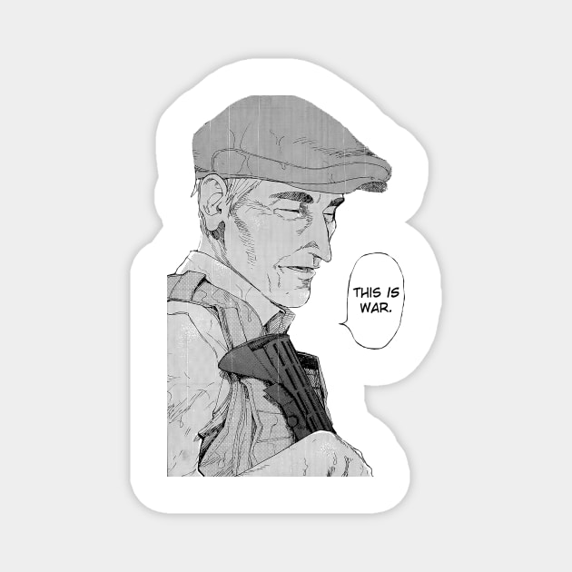 Ajin - Satō The Soldier Magnet by BadassManga