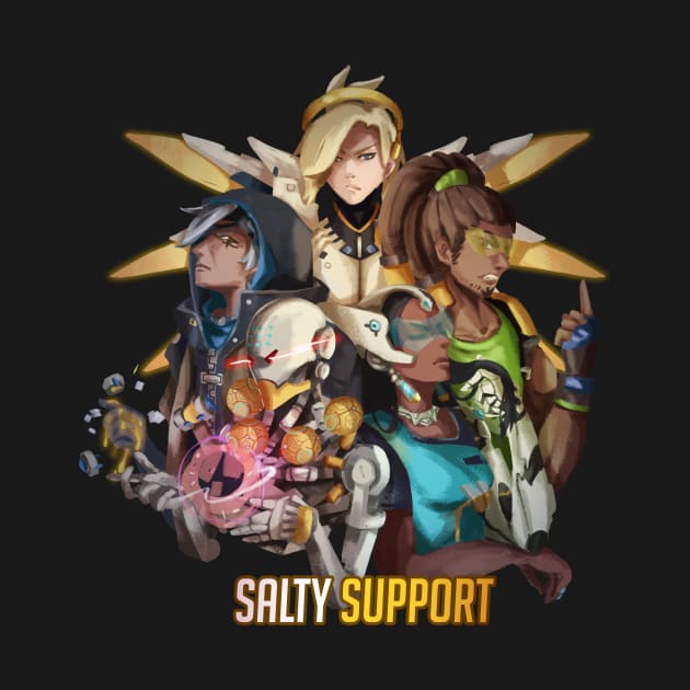 Overwatch Salty Support by Sherms