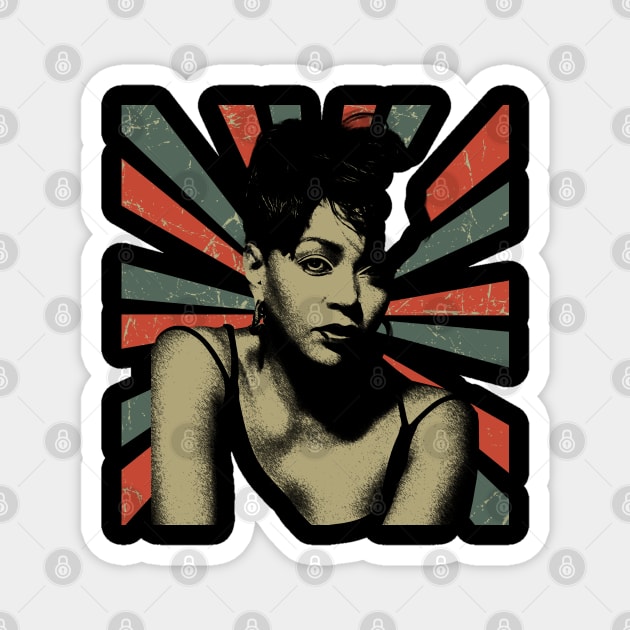 Anita Baker || Vintage Art Design || Exclusive Art Magnet by Setipixel