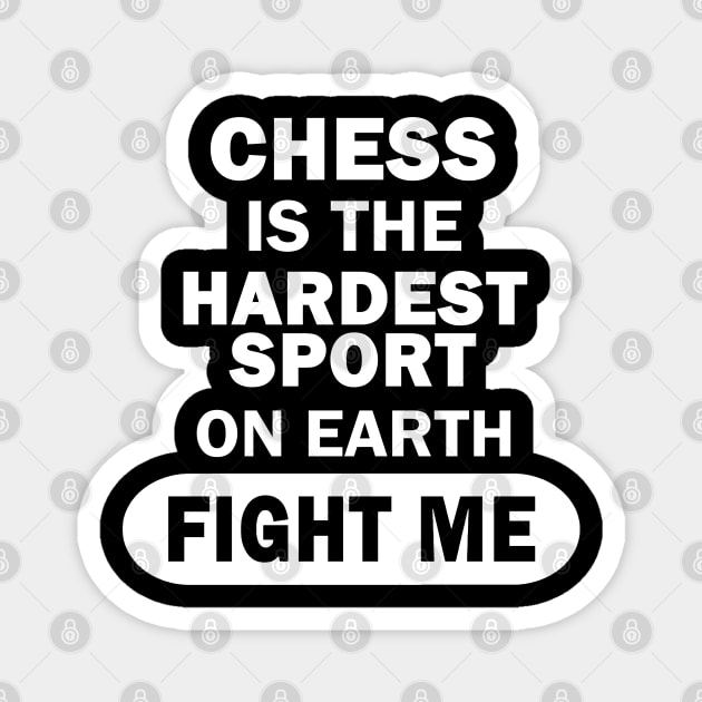 Chess Men's Tournament Team Brain Grandmaster Magnet by FindYourFavouriteDesign