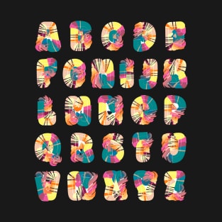 Tropical Alphabet T-Shirt