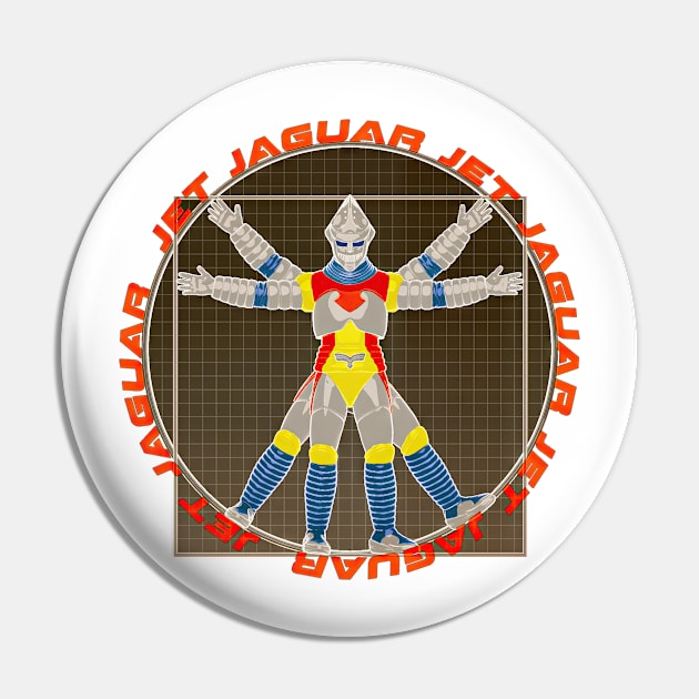 Jet Jaguar Pin by Digiwip