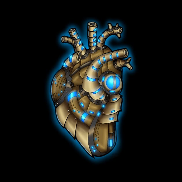 Robot Heart- Arcane punk by faeforge