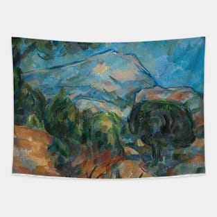 Mount Sainte-Victoire by Paul Cezanne Tapestry