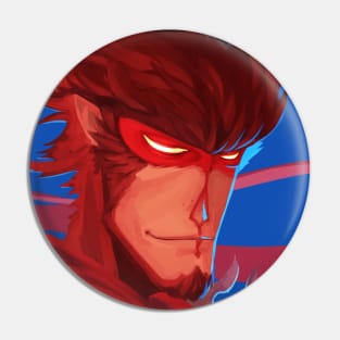 Monkey King Golden Eyes Pin