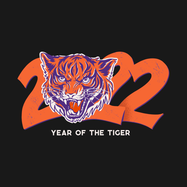 2022 Year of the Tiger // Tiger Football by SLAG_Creative