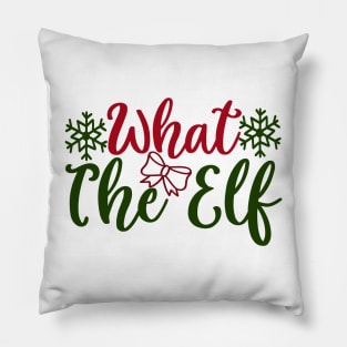 What The elf Pillow