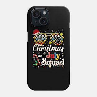 Christmas In July Squad Sunglasses Summer Beach Funny Xmas Phone Case