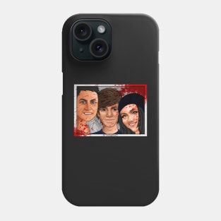 Vincent, Winter and Kai Anderson Phone Case