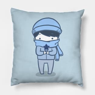 Fallen star - boy Pillow