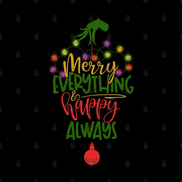 Merry Grinchmas by T-shirt Factory