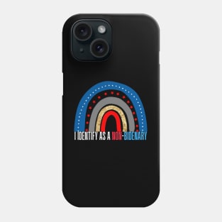 NON BIDENARY RAINBOW Phone Case