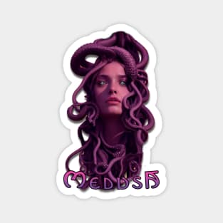 Lovecraftian Medusa Magnet