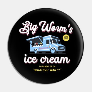 Big worms ice cream, Friday Movie Pin