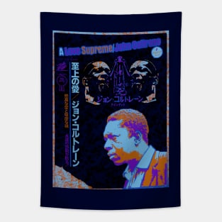 Coltrane in Japan Tapestry