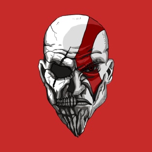 Kratos - Death and Rage Face T-Shirt