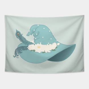 Adventure Princess Witch Hat Tapestry