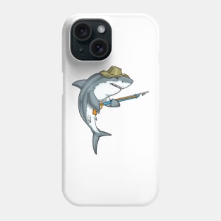 Shark Fisher Harpoon Fishing Phone Case