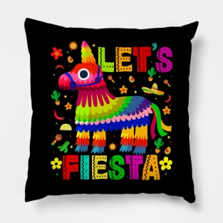 Cinco De Mayo Lets Fiesta Pillow